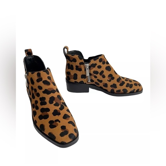 3.1 Phillip Lim Leopard Print Ankle Boots - Picture 3 of 11
